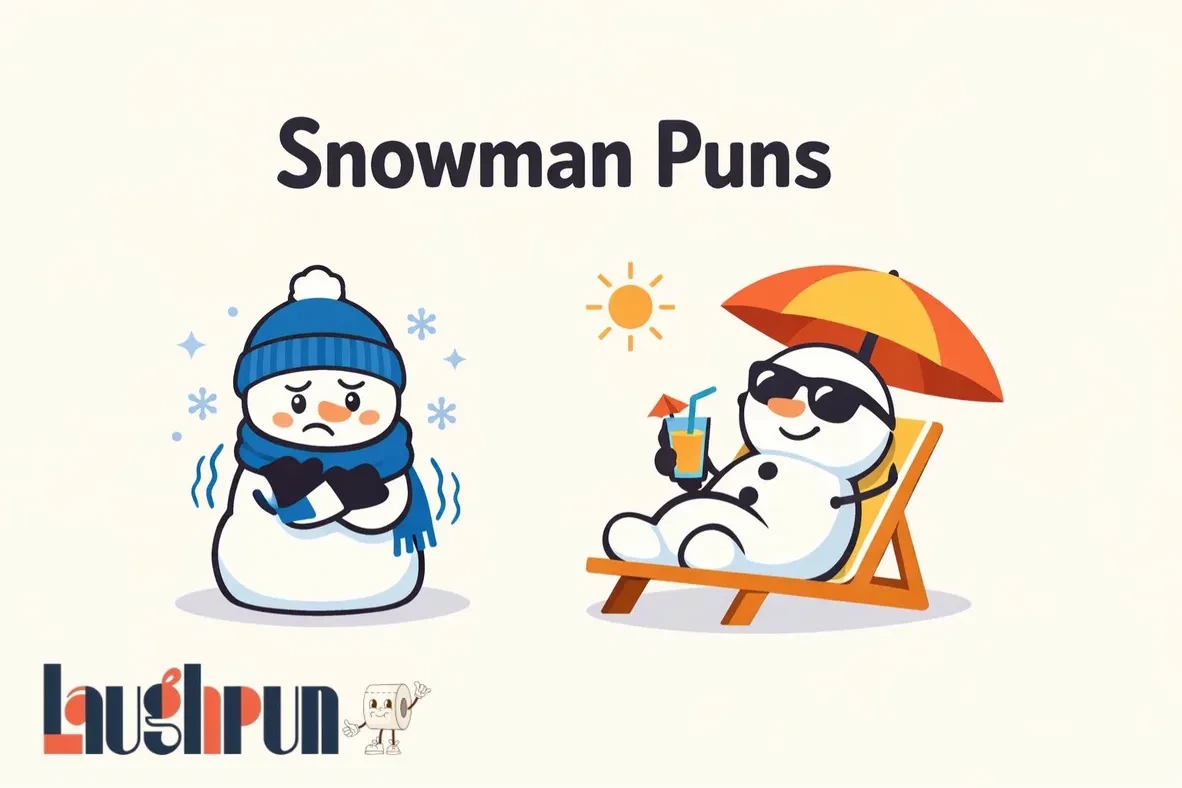 Snowman puns