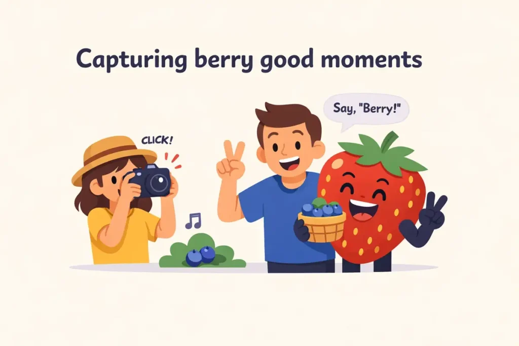 Strawberry puns for Instagram