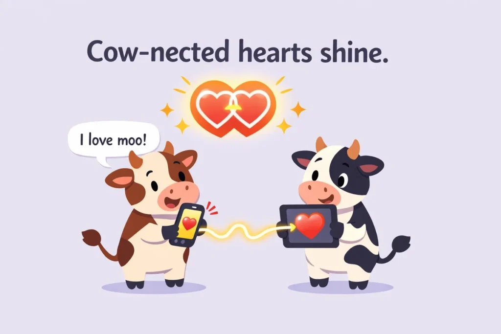 Moo-ving like a boss Captions