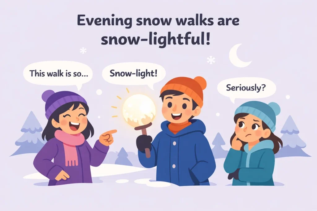 Kids and Family Snowman Puns