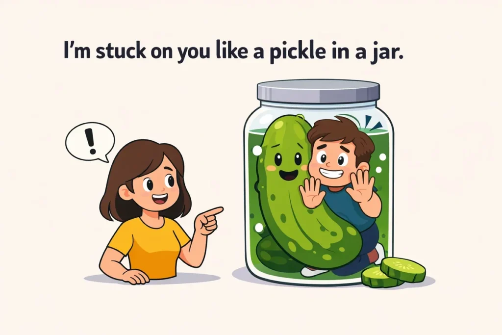 Romantic Pickle Puns for Couples