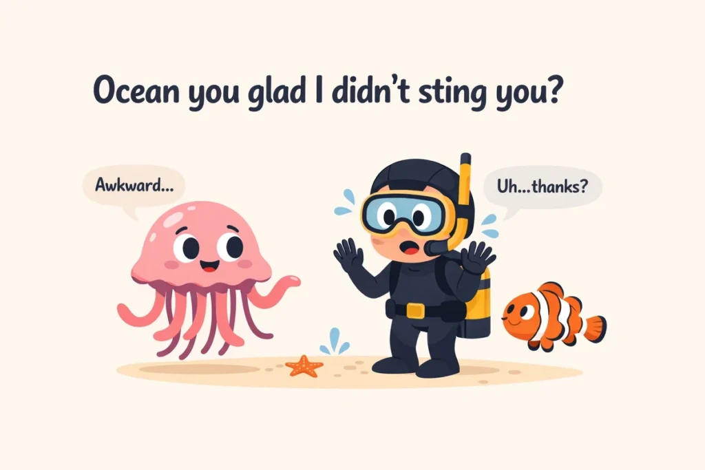 Wobbly Jellyfish Jokes