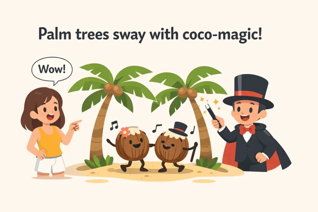 Tropical Laughs with Coconut Jokes