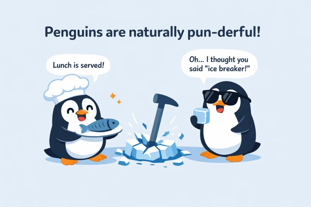 Hilarious Penguin Puns
