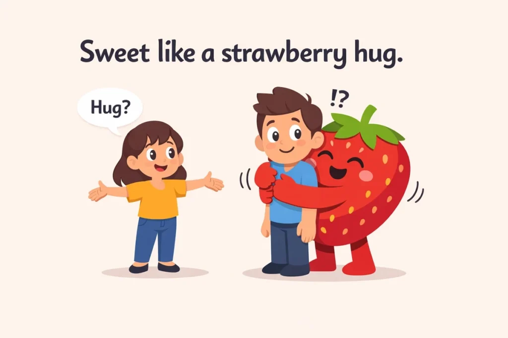 Cute strawberry puns