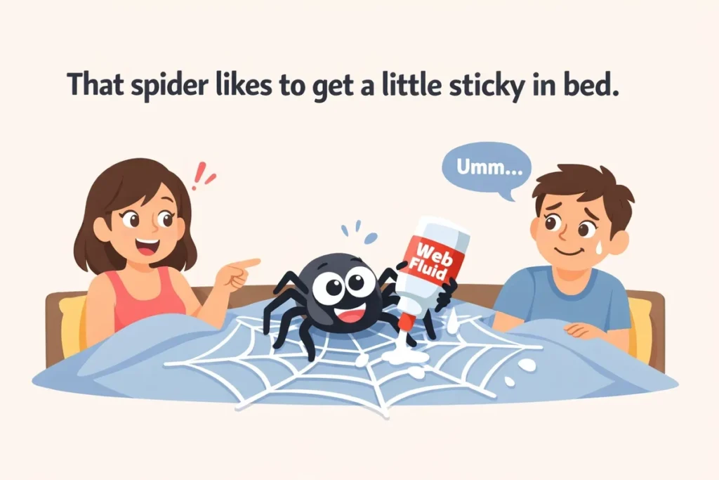 Spider Puns Dirty