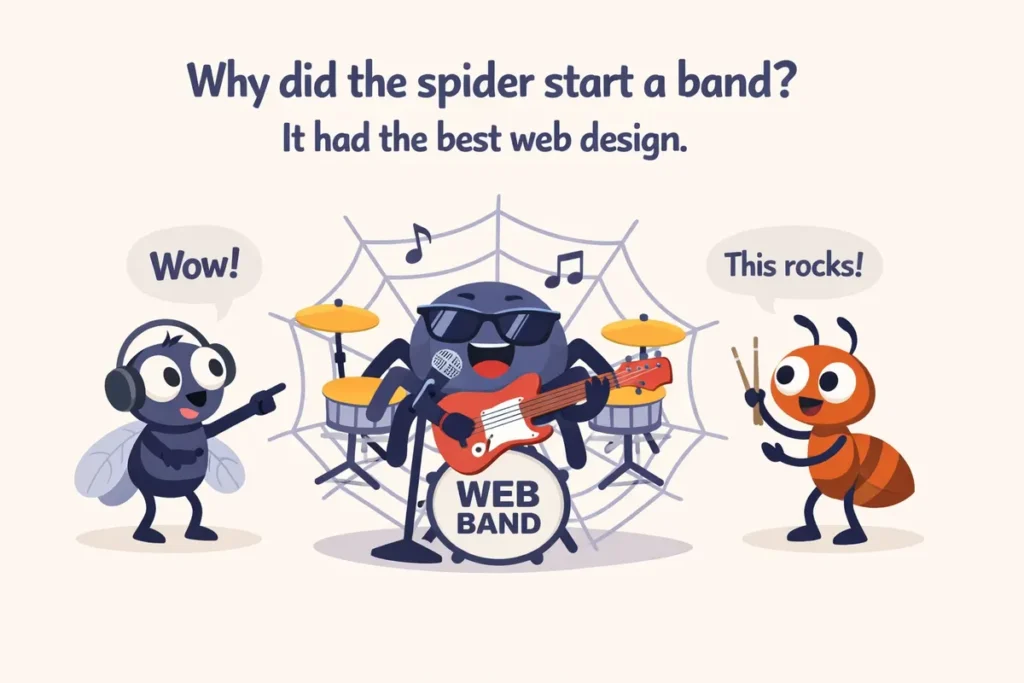 Hilarious Spider Puns