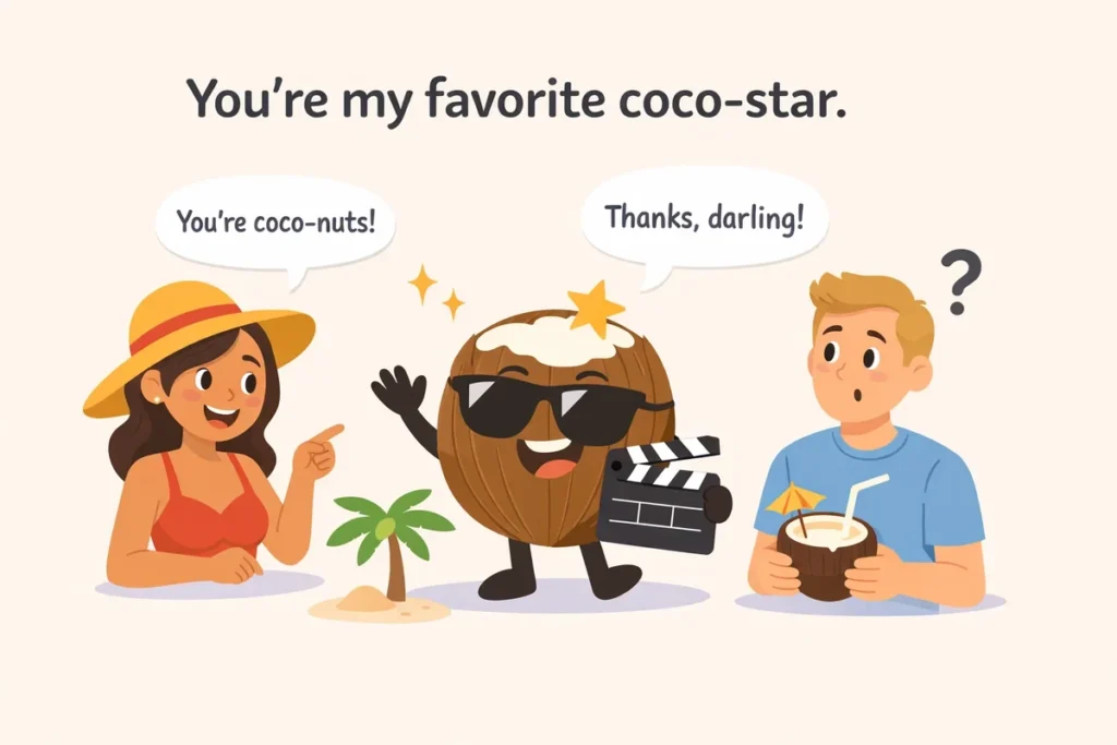 Pop Culture Coconut Puns
