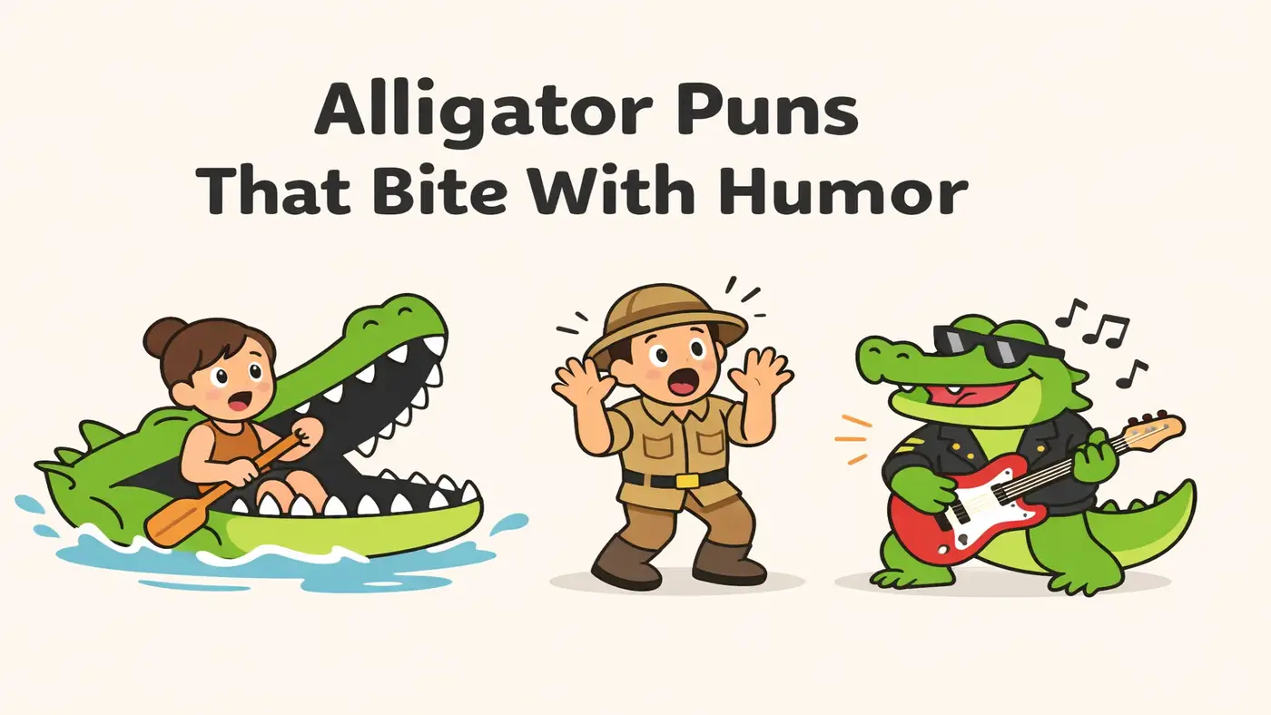 Alligator Puns