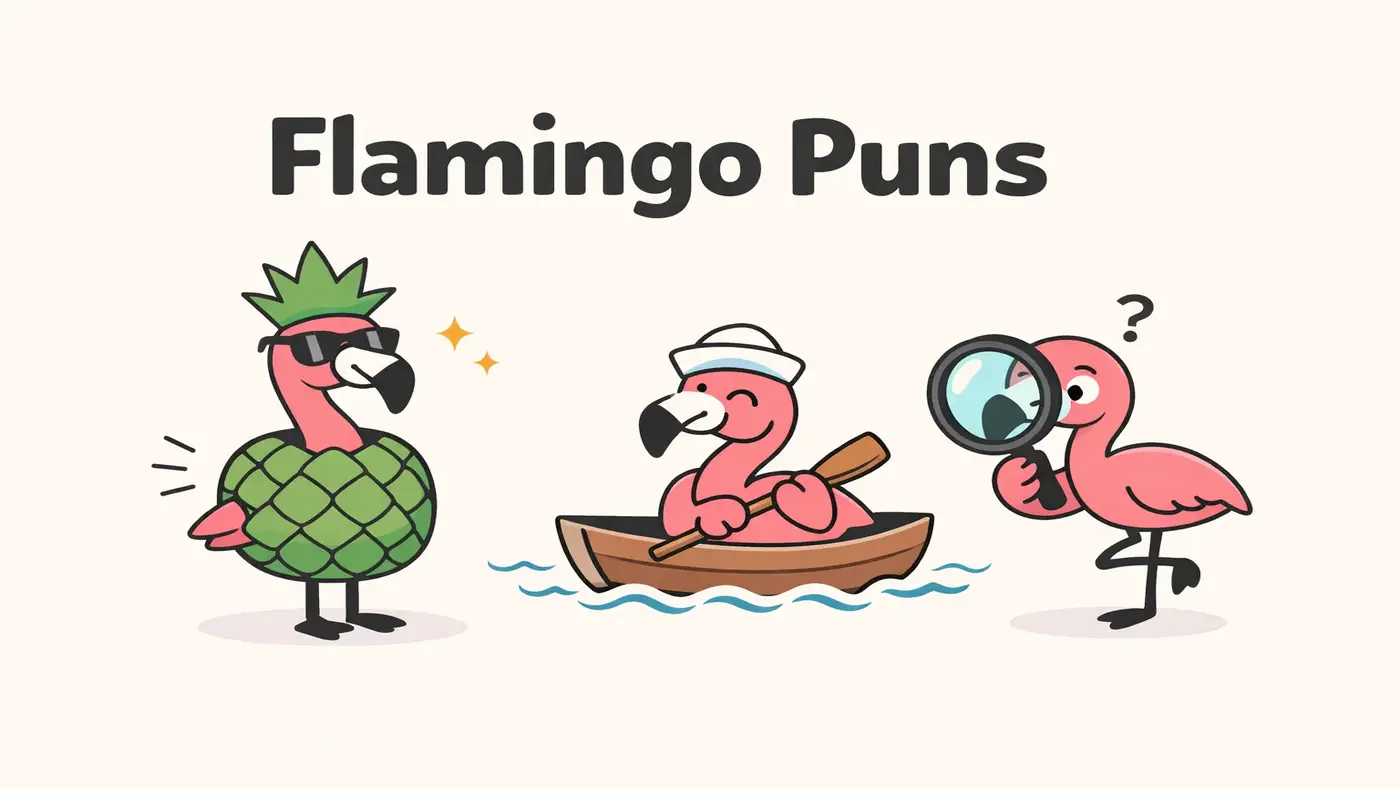 Flamingo Puns