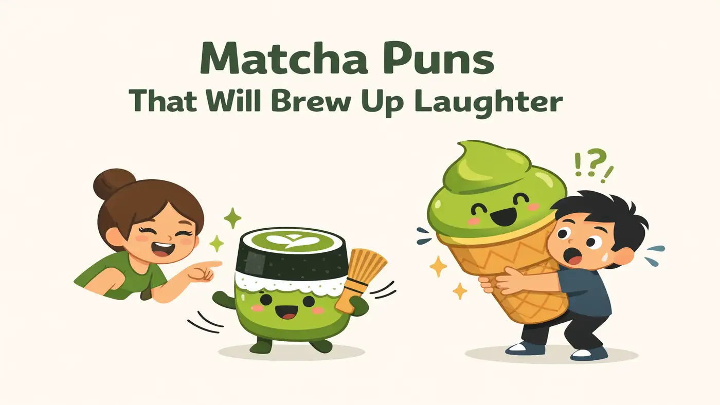 Matcha Puns