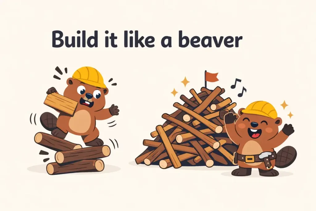 Beaver DIY Puns