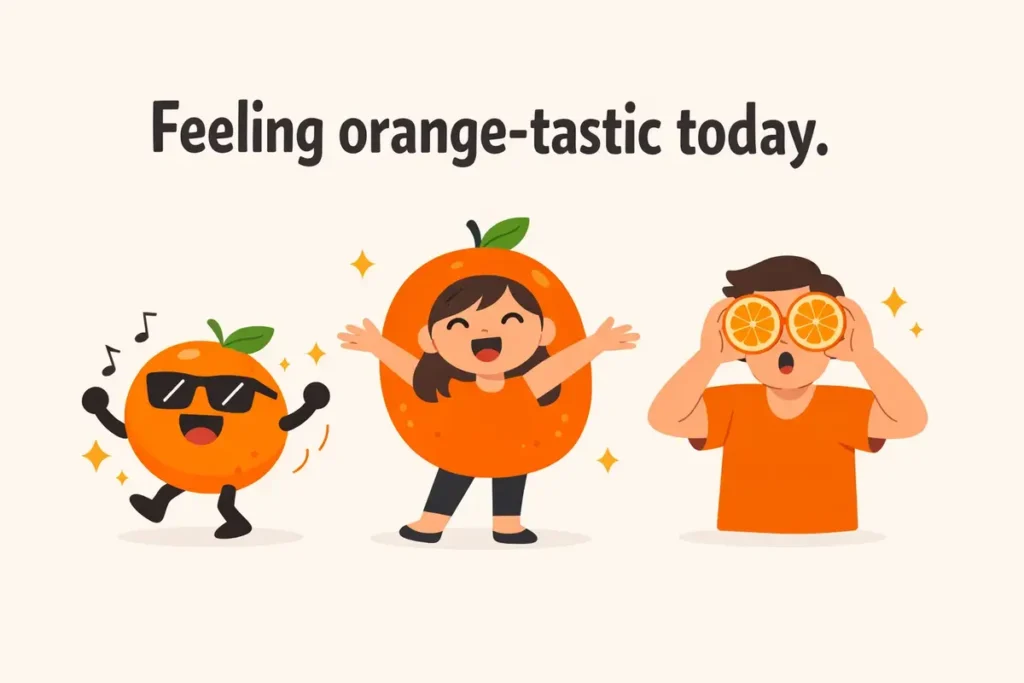 Orange Puns One Liners