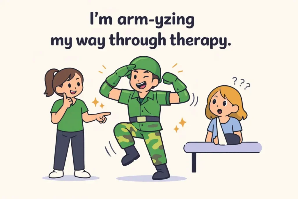 Exercise and Movement Occupational Therapy Puns