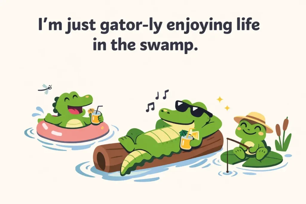 Hilarious Alligator Puns