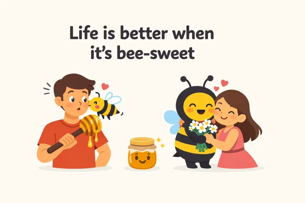Hilarious Bee Puns and jokes for Friendship