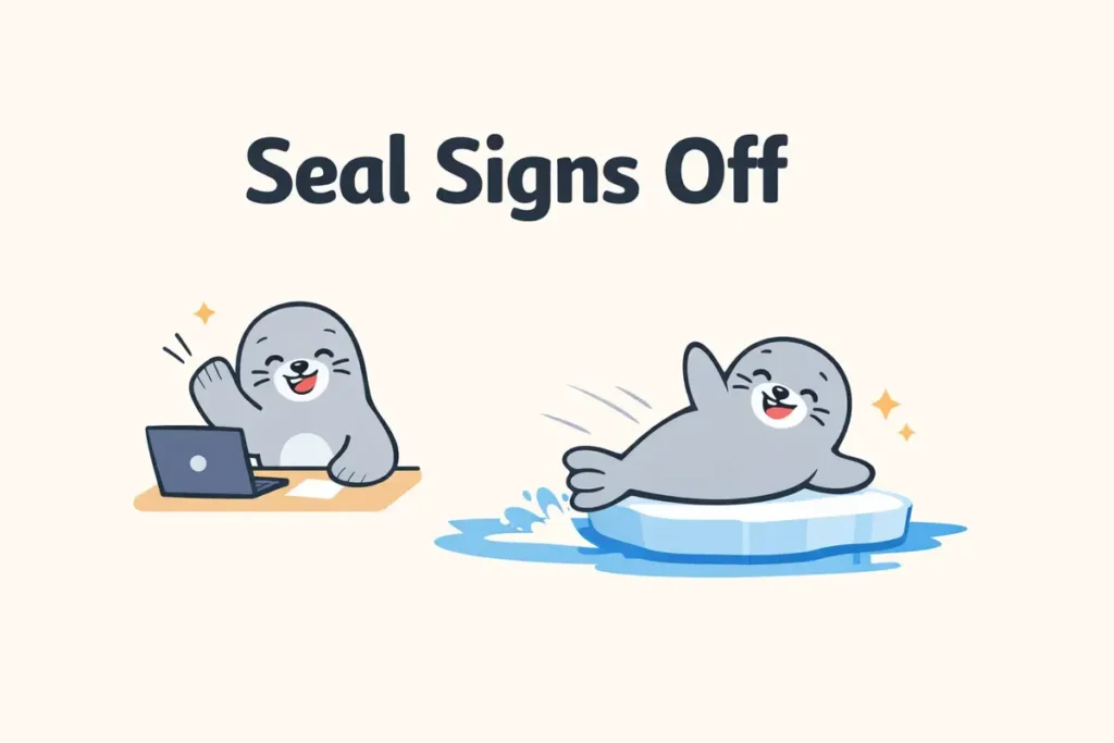 Witty Seal Puns For Ending On A High Note