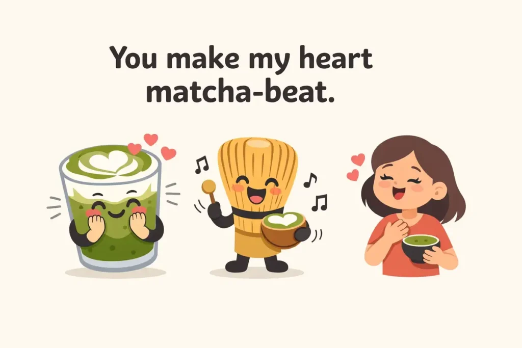 Matcha Puns Love