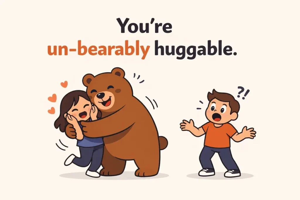 Short Hug Puns
