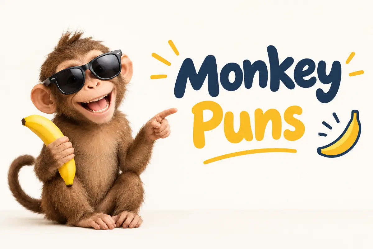 399+ Monkey Puns That Make Everyone Laugh (2026)