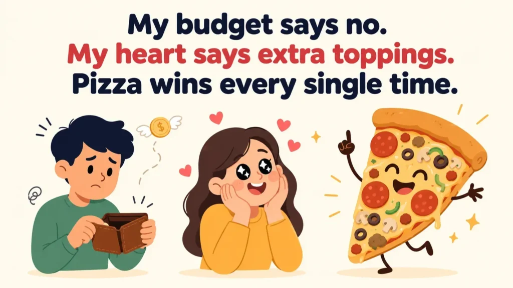 my-budget-says-no-my-heart-says-extra-toppings-pizza-wins-every-single-time-pizza-jokes
