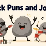 Rock puns and jokes.