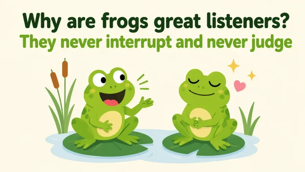 why-are-frogs-great-listeners-they-never-interrupt-and-never-judge