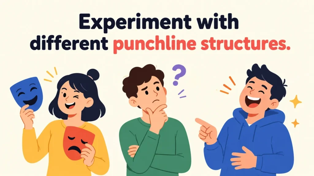 rock-punsExperiment with different punchline structures.