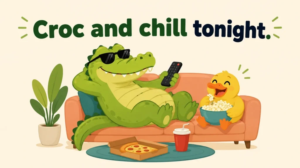 croc-and-chill-tonight