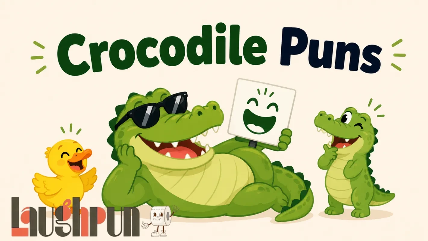 crocodile-puns