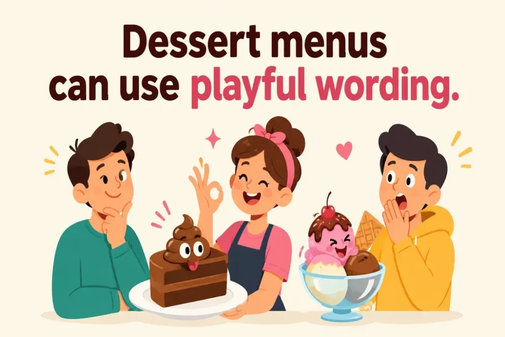 dessert-menus-can-use-playful-wording