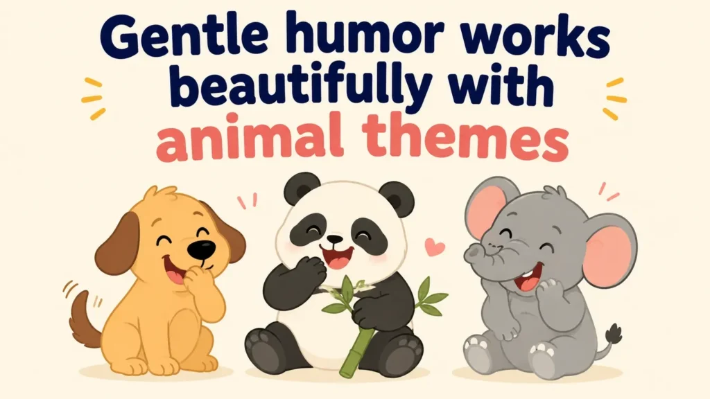 gentle-humor-works-beautifully-with-animal-themes