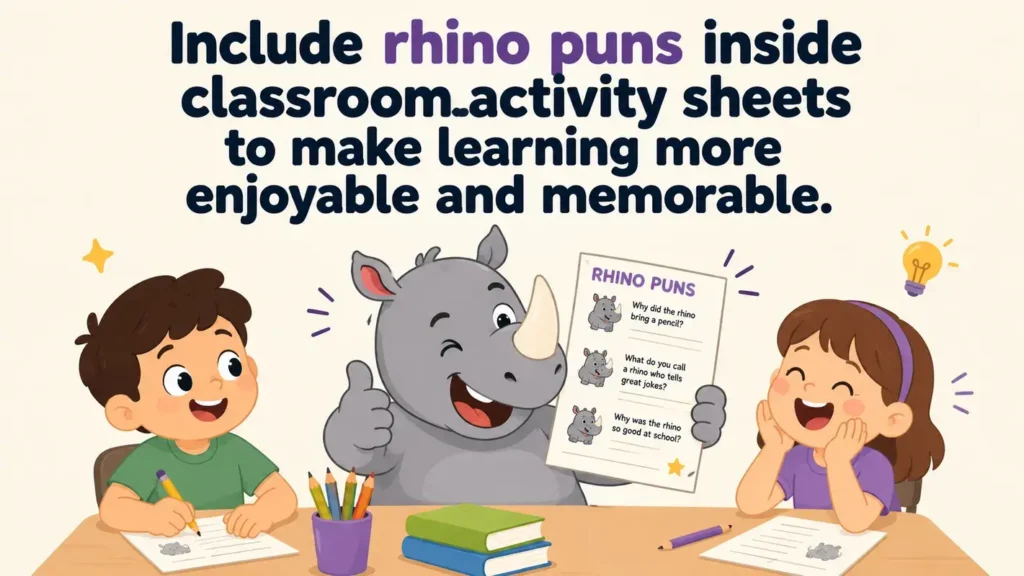 include-rhino-puns-inside-classroom-activity-sheets-to-make-learning-more-enjoyable-and-memorable