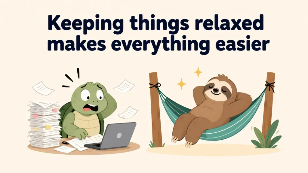 keeping-things-relaxed-makes-everything-easier-zebra-puns