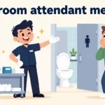 bathroom attendant meaning