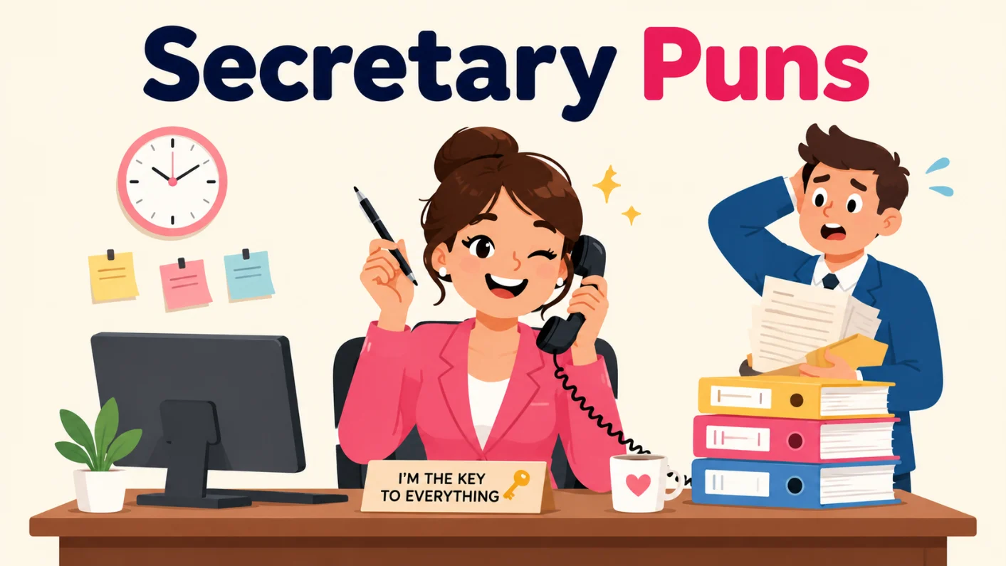 secretary-puns