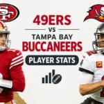 49ers vs Tampa Bay Buccaneers Match Player Stats: Full Box Score