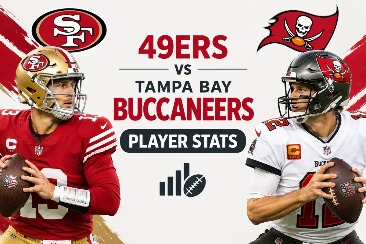 49ers vs Tampa Bay Buccaneers Match Player Stats: Full Box Score