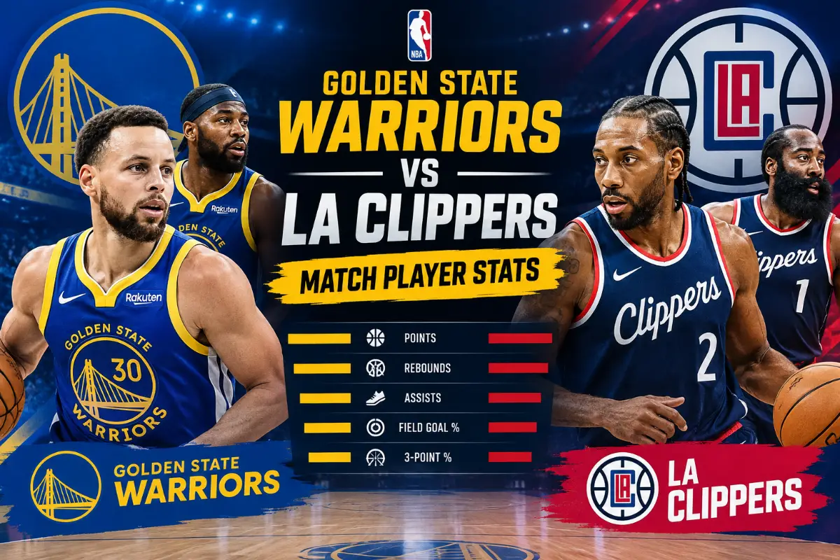 Golden State Warriors vs LA Clippers Match Player Stats (2026)