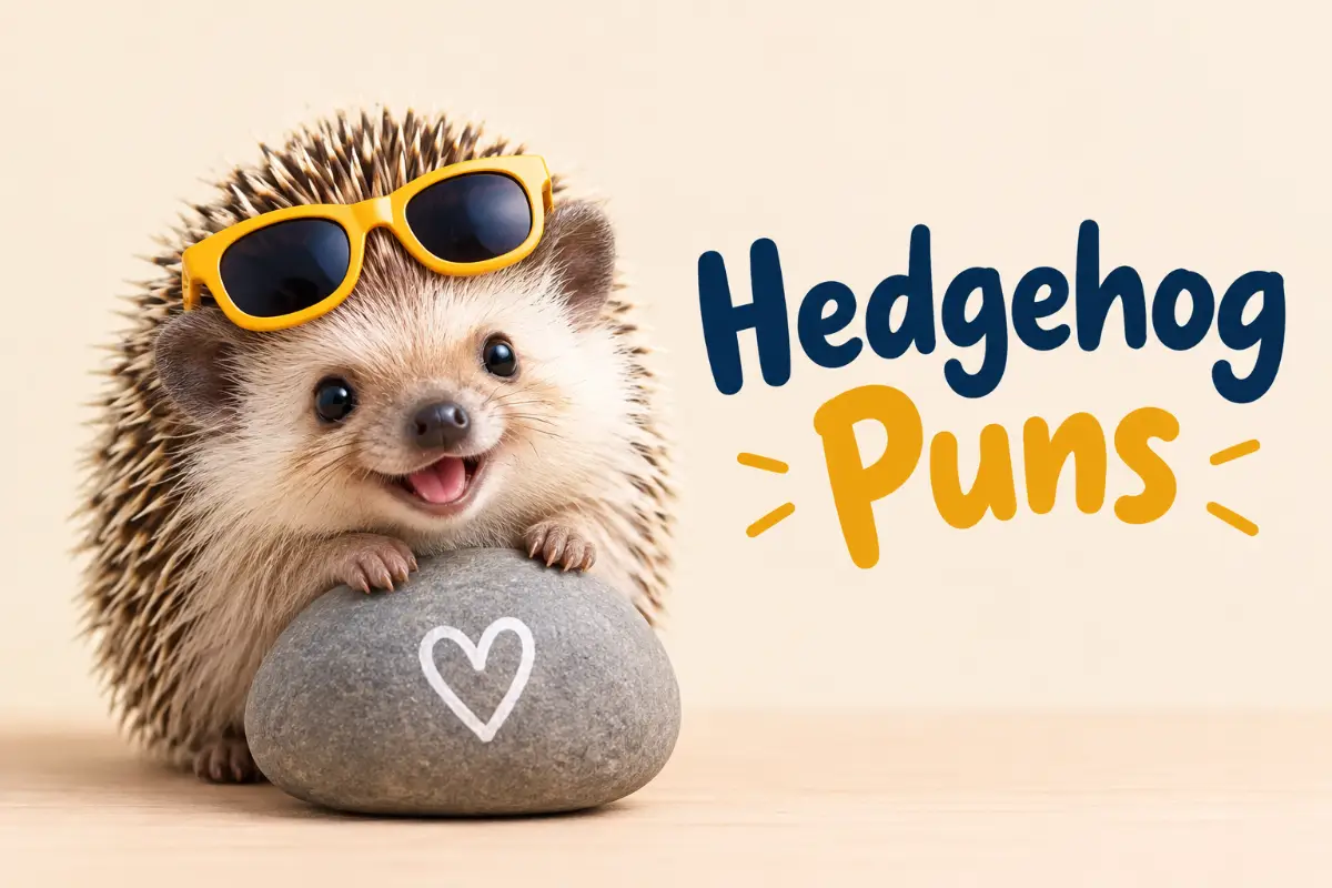 192 Hedgehog Puns That Are Too Cute to Handle