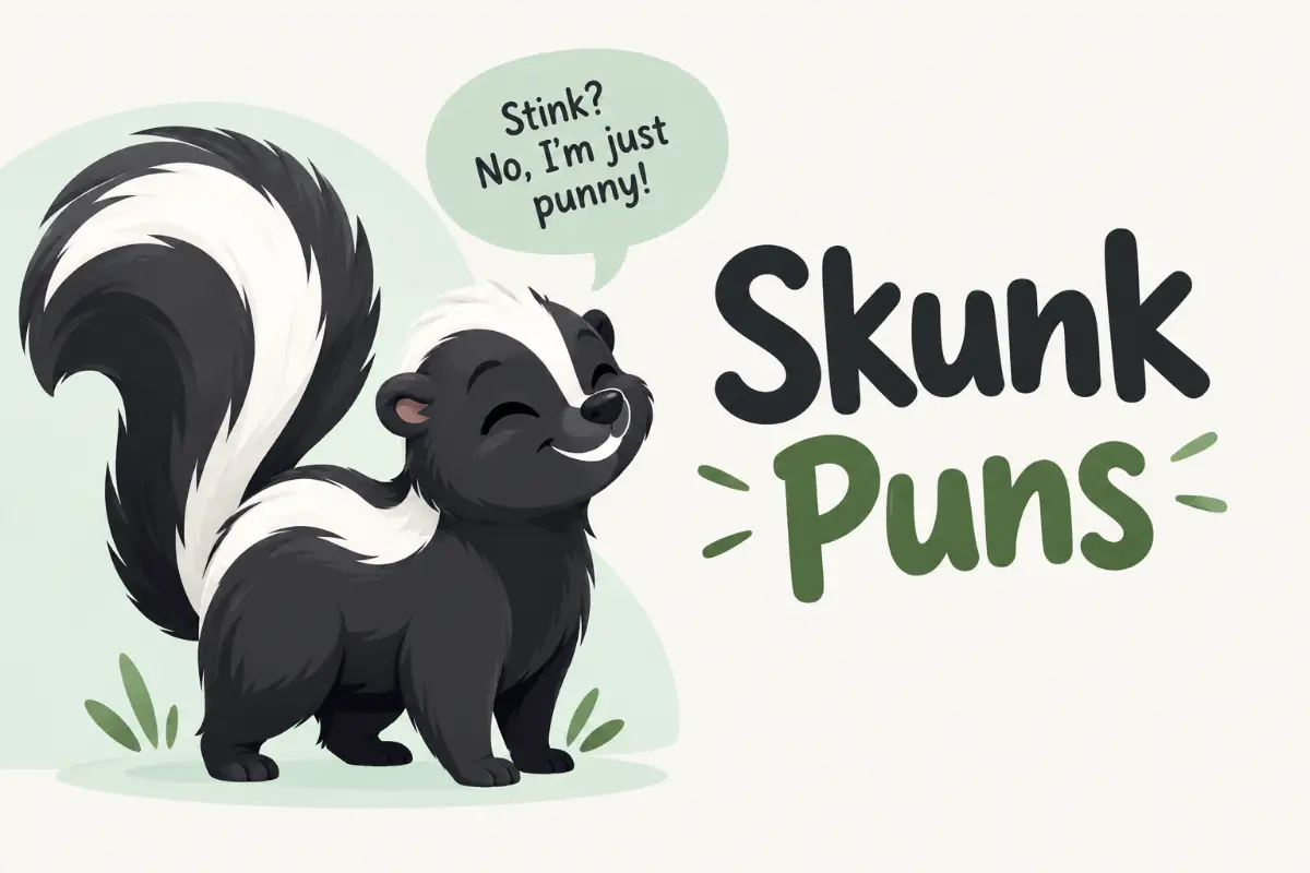 400+ Skunk Puns That Will Make You Laugh (2026)